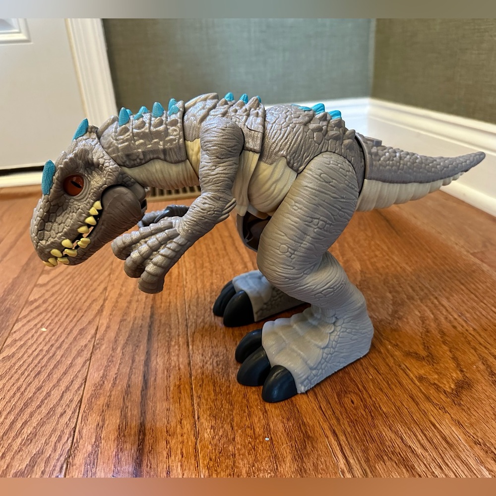 Mattel Fisher Price Imaginext Jurassic World Thrashing Indominus Rex Dinosaur